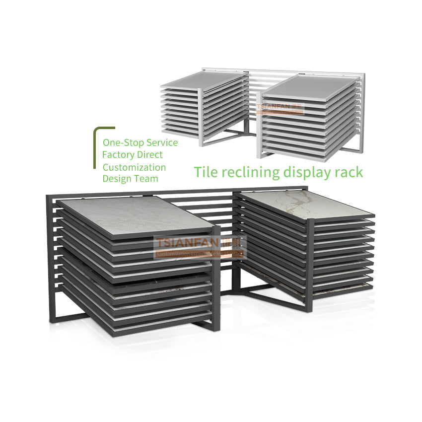 Horizontal Slide Rack Horizontal Side Sliding Wood Floor Display Rack – TSIANFAN DISPLAY