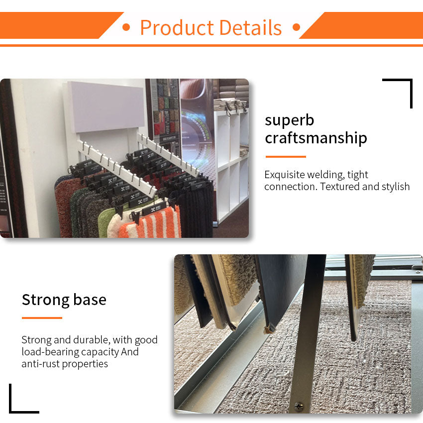 carpet display shelf commercial rug display rack-DL023