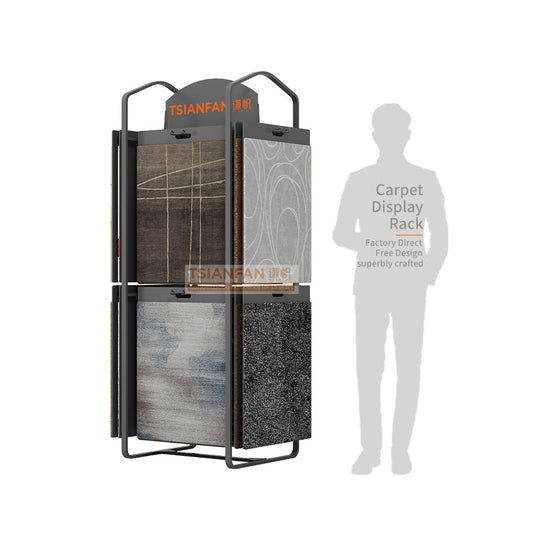 carpet tile display racks rug display shelf-DL031