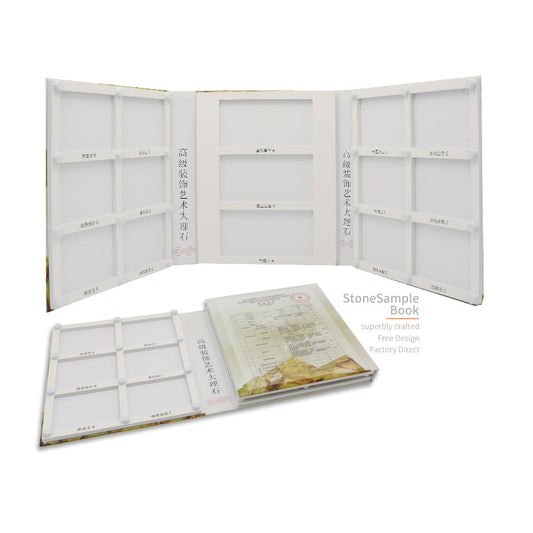ceramic tiles sample book small stone display booklet