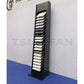 Floor-to-ceiling granite stone display stand for exhibition floor-to-ceiling display