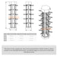 mosaic display solutions mosaic display rack for sale-ML997-2