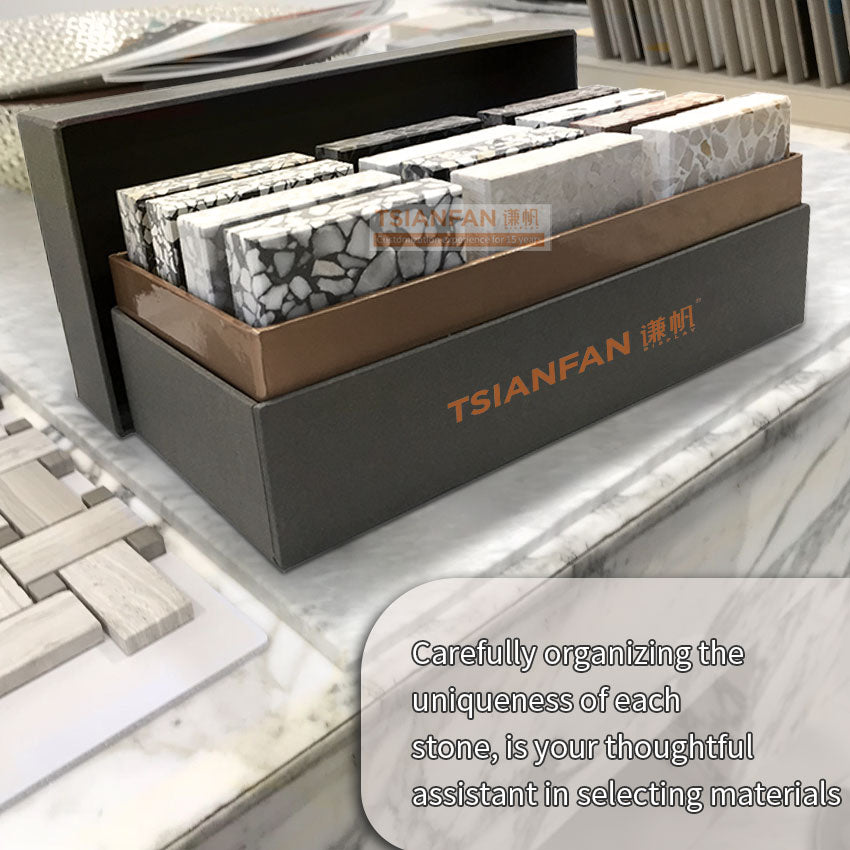 sample stone cardboard box tiles sample box-PB006