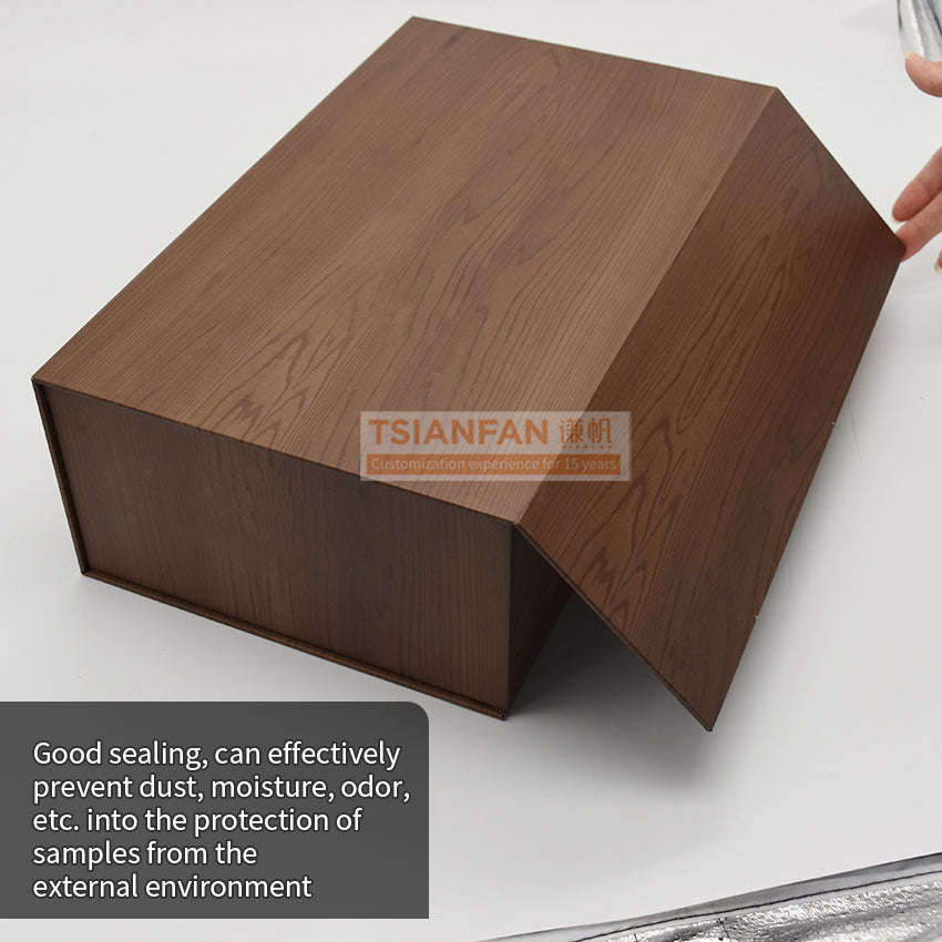 cardboard sample box stone display box-PB014