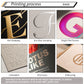 cardboard sample box stone display box-PB014