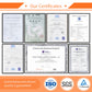 plastic sample stone display book EVA catalogue-PY-A