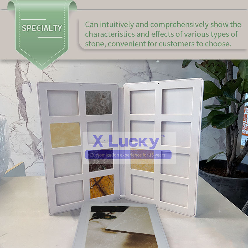 tile display sample book stone display ideas-PY-A