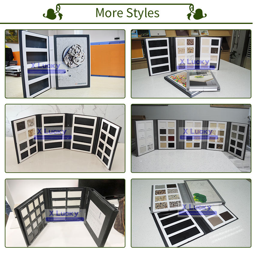 tile display sample book stone display ideas-PY-A
