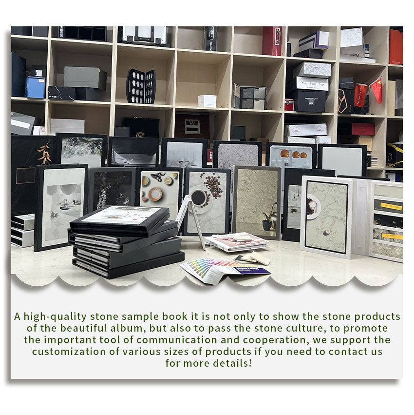 tile display sample book stone display ideas-PY-A
