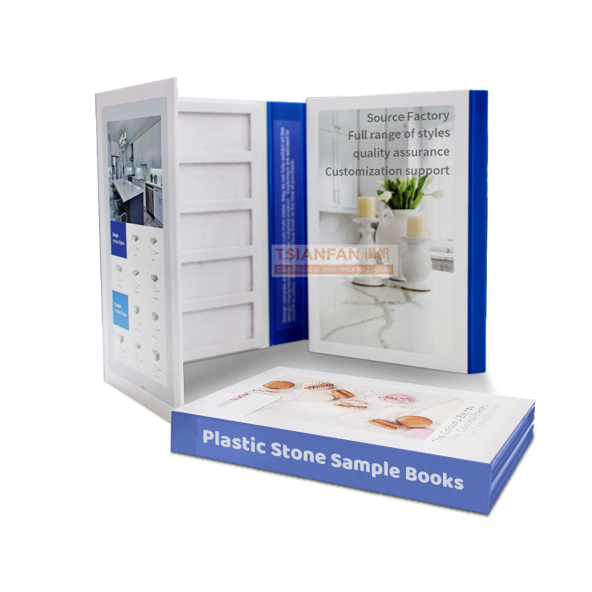 plastic granite sample book tile display ideas-PY-C-5