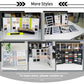 tiles sample book stone display book-PY-C-8
