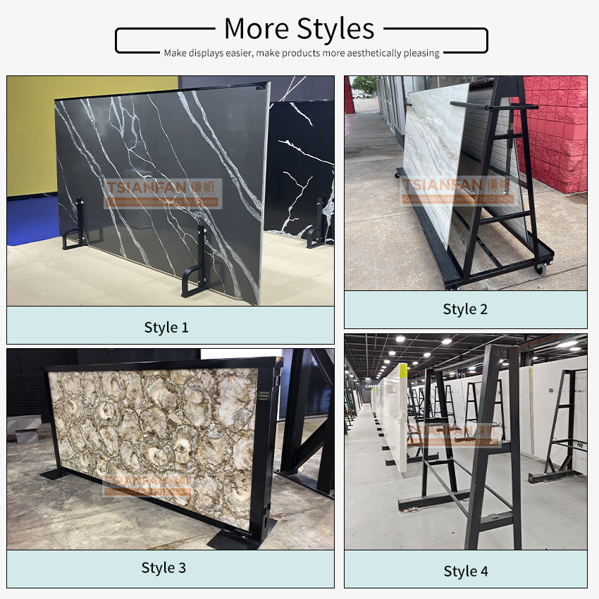 slab display stand stone storage stands-SD021