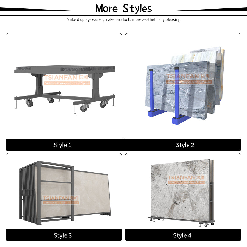 large granite slab display stand tiles display rack