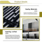 metal display racks for cobble stone rock displays-SE105