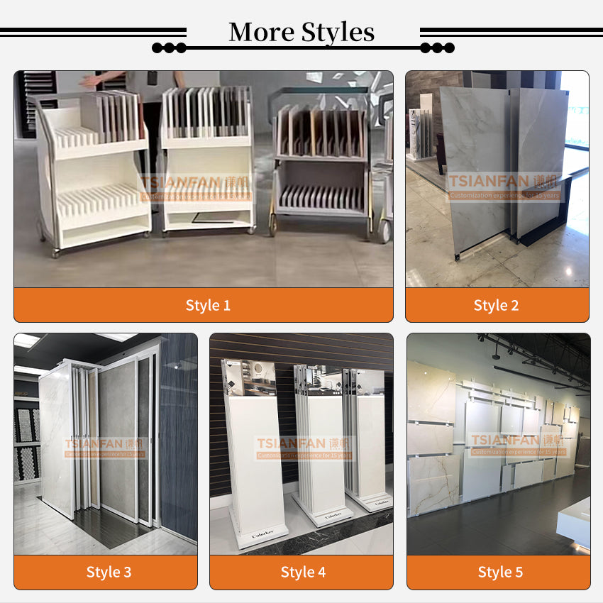 tile display rack supplier stone display solution-SG104