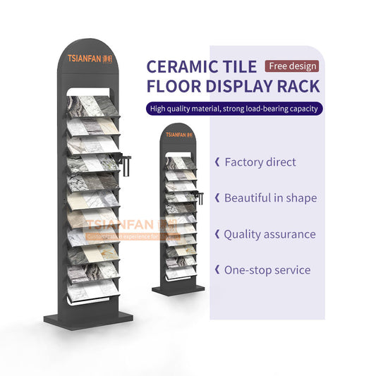 tile storage rack tile showroom displays-SRL018