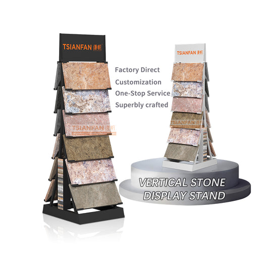 sample tiles tower rack display stand for exhibition-SRL454