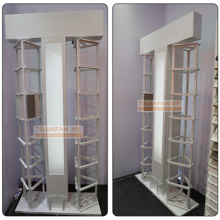 solução de exibição de pedra para exibição de azulejos de parede de porcelana - SRL940 