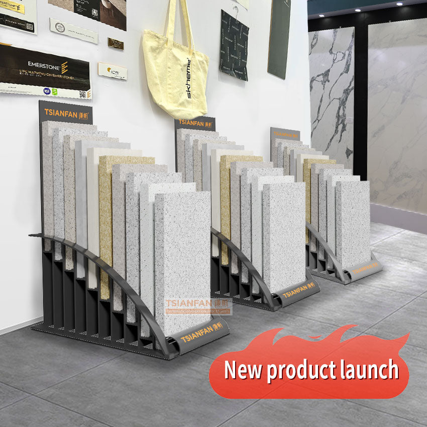 Countertop Samples Display Racks Tile quartz stone wood floor sample countertop display rack-SRT025 ...