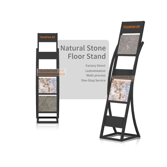 natural stone display stand tiles display rack-SW327-2