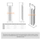 stone sample floor stand natural stone displays-SW329-2