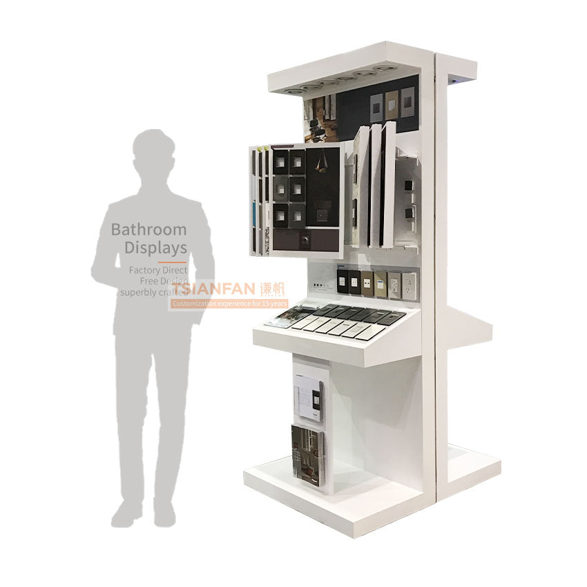 bathroom supplies display stand for sale-VD101
