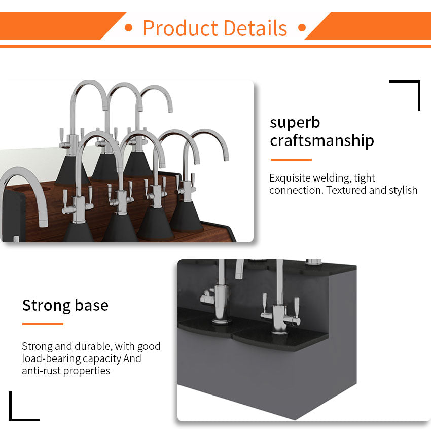faucet sample display stand bathroom displays-VS013
