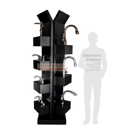 faucet sample display stands faucet present rack-VS014