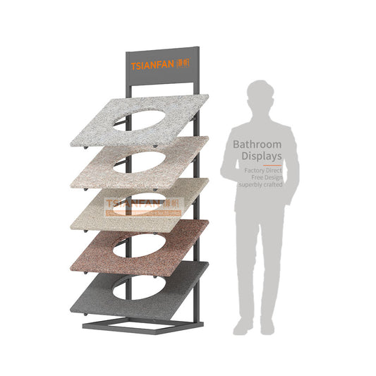 sink sample display stand bathroom displays-VY005