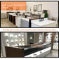 sink sample display stand bathroom displays-VY005