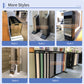 wooden floor display stand wood tile displays-WE031-2