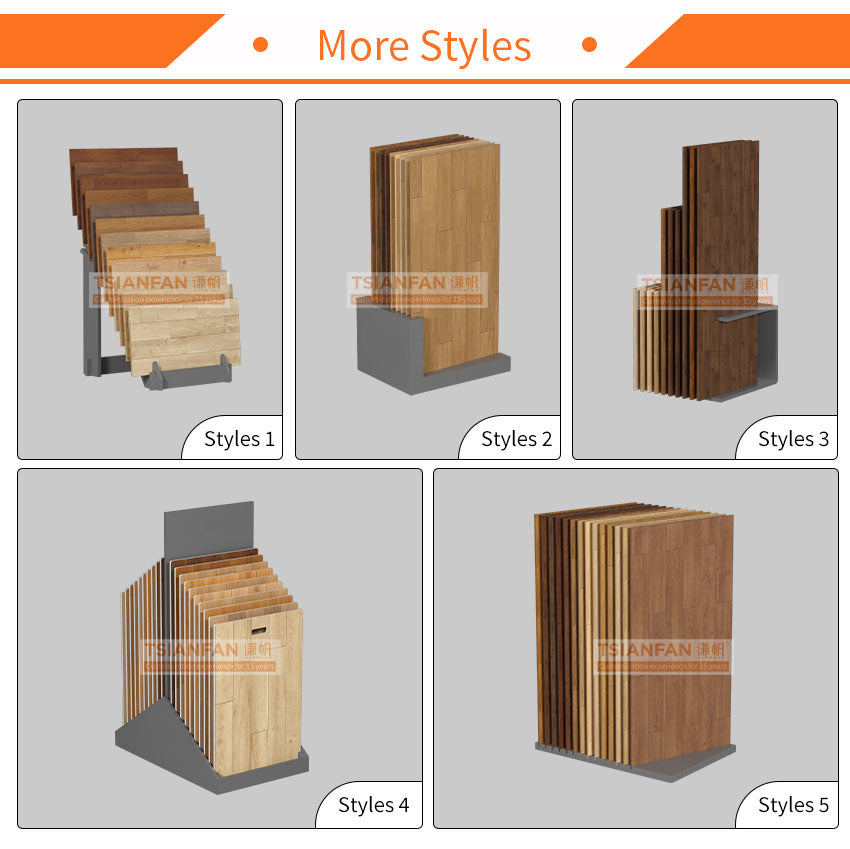 flooring display racks solid wood floor presentation racks-WE554