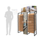 laminate flooring display stands wood showroom display case-WL1017