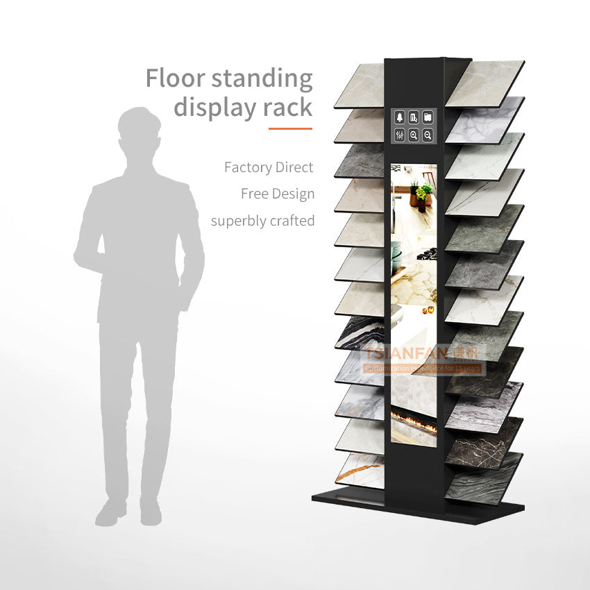 flooring stands flooring showroom building design-SRL088 – TSIANFAN DISPLAY