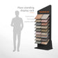 granite sample display stands metal display rack-SRL110
