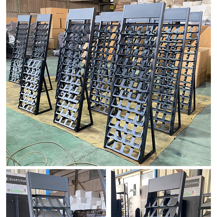 2024 sintered stone culture stone display stand factory customized model-sw115