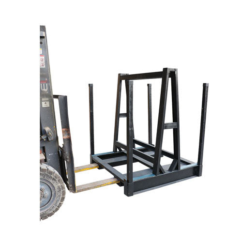 Stone slab heavy-duty A-frame steel transport display rack SD028-A