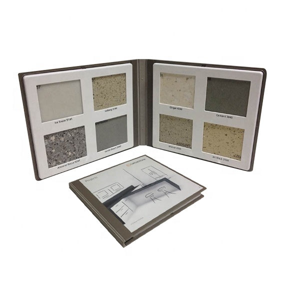 Stone Sample Folder Stone Sample Folder for Quartz Stone Sample Display , Stone Binder Tsi ...