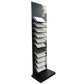 Exhibition Factory Waterfall Floor Quartz Display Stands Granite Marble Sample Rack Floor Standing Ceramic Tile Stone Display LD010-3