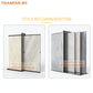 Custom fashion vertical push-pull tile display rack  -SG1007