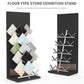 Custom Man Made Rock Sample Waterfall Floor realstone stone siding Display Shelf-SG1016
