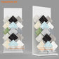 Custom Man Made Rock Sample Waterfall Floor realstone stone siding Display Shelf-SG1016