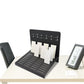 Simple Mosaic Marble Metal Display Paper Towel Stand Holder Case Shelf Marble Wall Shelves Manufacturer