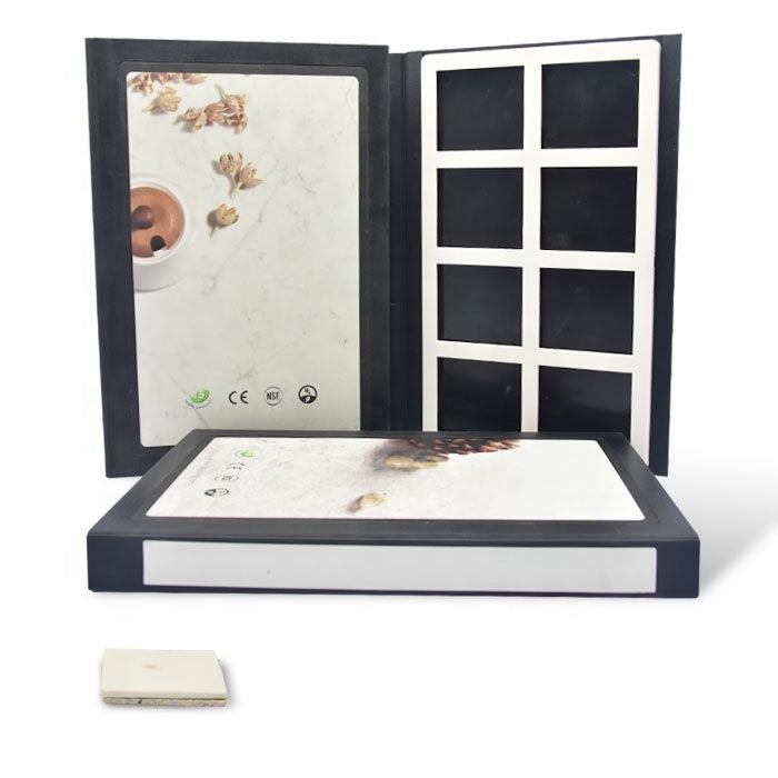 Board Wood Flooring Curtain Thread Smd Quartz Brochure Stone Display Box Catalog Tile Catalog Sample Book