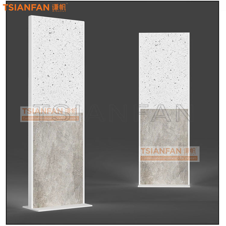 Large panel ceramic tile marble rotating display rack--SG1002